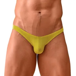 Sexy Sissy Bikini Gay Underpants Men Briefs Cotton Slip Hombre Soft Male Underwear Cueca Tanga Mens Thong Quick Dry