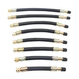 Vehicle Tire Valve Hoses Intake Pipe Various Braided Flexible Inflatable Rubber Hose Steel Wire Car Wheels Tyre Valves Stems Extensions Tube Adapter