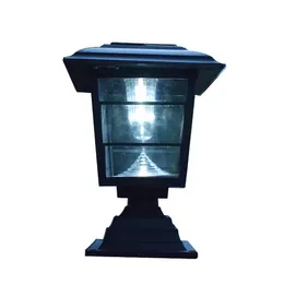Słoneczna czapka Lampa Lampa Ogrodowa Ogrodowa LED Wodoodporna Dekoracyjna Ściana Światła - Biała