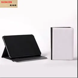Para iPad DIY flip couro de sublimação de couro com tampa de plutônio imprimível em branco para 7-8 polegadas de 9-10 polegadas