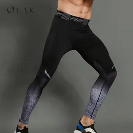 Pantaloni da uomo OEAK Patchwork Jogging Skinny Pencil Pantaloni da corsa Palestre Fitness Casual Compression Men Pantolon Erkek