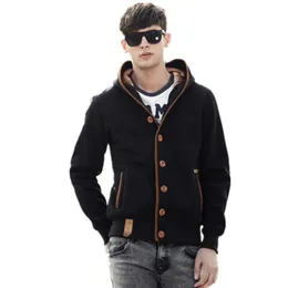 Bluzy Mężczyźni Marka Jakość Hip Hop Moda Bluzy Z Kapturem Długie Rękawy Sweter Pullover Man Kurtka Płaszcze Homme Marque Men's