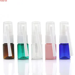 5ml Mini Transparent Rotationsdimma Nasal Spray Flaskor Tom Refillable Atomizer Plastic Medical Oral Sprayer Bottle 30pcs / Lotgoods