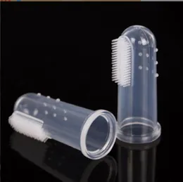 Super Soft Silicone Pet Finger Toothbrush Teddy Dog Brush Teeth Care Baby Toothbrush Cleaning Supplies