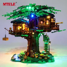 MTELE Brand LED Light Up Kit For 21318 Ideas Series Tree House Q0624