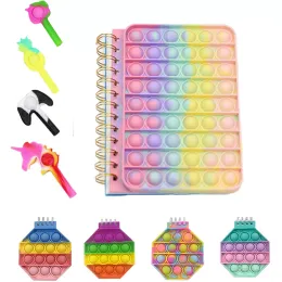 UPS SHIP Small Fidget Toy Notebooks School Writing Book Writing Pad Sensory Notebook Kids Notebook Educational Supplies