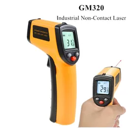 GM320 Niekonaktowy termometr laserowy termometr podczerwieni IR Temp Miernik Industrialny Pierometr Punktowy Gun315L