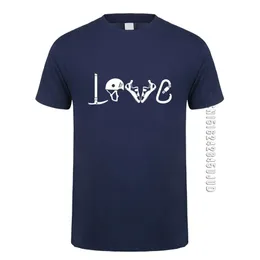 Amor Climb Equipment T Shirt Homens O Pescoço Algodão Escalada Montanha camisetas Homem Camisetas Presente 210714