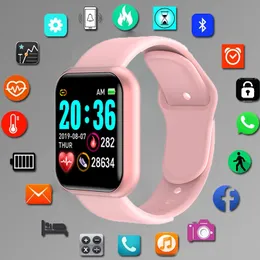 Smartwatch smart armbandsur klocka intelligent armband fitness tracker pedometer armband blodtryck hjärtfrekvens monitor digital sport armbandsur bluetooth
