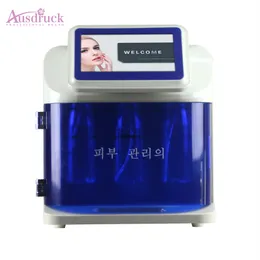 Hydro dermabrasion Кислородное пистолет холодно и теплая ручка ультразвуковое лицо ролики увлажняющие омоложение кожи укрепляя машину