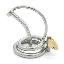 Stainless Steel Male Chastity Belt Horse Eye Penis Plug Urethral Sound Cock Cage BDSM Sex Toys for Men