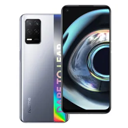 Oryginalny RealMe Q3 ​​5G Telefon komórkowy 6 GB RAM 128GB ROM Snapdragon 750g Octa Core Android 6.5 cal 48.0mp 5000 mAh Id Face Id Pinklejne Smartfon