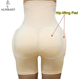 Shaper Butt Lifter Hip Enhancer Padded High Waist Tummy Control Panties Invisible Figi Fake Ass Pottock Odchudzanie Udo 211218