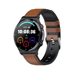 Lichaamstemperatuur Monitor Smart Watch E88 Mannen Smartwatch ECG PPG Hartslag Health Tracker Draadloos opladen IP68 Waterdicht voor Android iOS