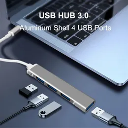 コンピュータUSB Cハブ3.0タイプC 3.1 4ポートマルチスプリッタアダプターOTG用ラップトップLenovo Xiaomi MacBook Pro 13 15 Air Pro PCアクセサリー