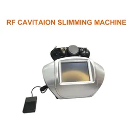 4 in 1 Ultrasonik Kavitasyon RF 40 K Ultrason Bipolar Multipolar Sixpolar Vücut Zayıflama Makinesi Salon için