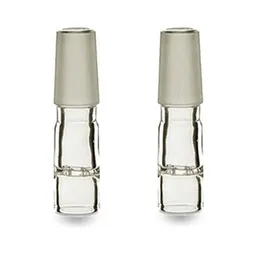 Osgree smoking accessory 2PCS 14mm Water Pipe Adapter Glass WPA for Arizer Solo 2 Air 2 & max