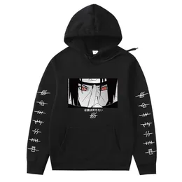 Japoński Anime Bluzy Unisex Harajuku Drukuj Pulower Hoodie Streetwear Moda Casual Bluza Mężczyzna Top Sudaderze H0910