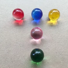 colorful 20mm glass Ball carb cap for Fully Weld Quartz Terp Slurper Quartz Thermal P Banger Nails Glass Bongs Dab Oil Rigs