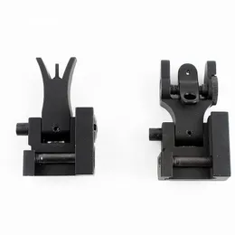 Folding metal Flip-Up Rear Front Sight for Handguards Picatinny Rail