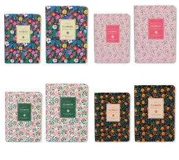 Dziewczyny Cute Floral Flower PU Notatniki Rachunek Nagrywanie Finansowanie Note Book Cotygodniowy Miesięczny Plan Planista Notebook SN4099