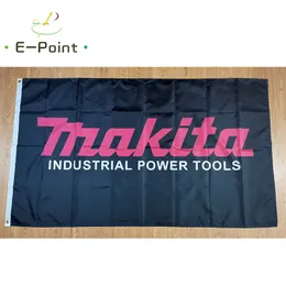 Makita Power Tools flag 3 * 5 stóp (90 cm * 150 cm) poliester flagi transparent ozdoba latający dom ogród świąteczny prezenty