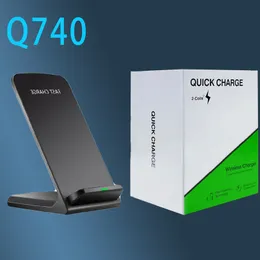 10W Wireless Charger Qi Standard Holder Szybkie ładowanie Dock Stacja ładowarek do iPhone 12 SE2 x XS Max XR 11 Pro 8 Samsung S21 S20 S10 S9 DHL