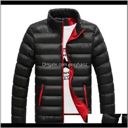 Down Parkas Outerwear & Coats Clothing Apparel Drop Delivery 2021 Mens Winter Warm Padded Slim Jacket Ski Sports Snowsuit Rock Climbing Short