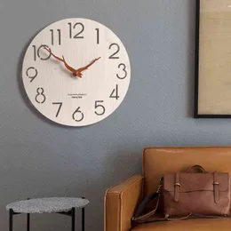 Числа деревянные 3d настенные часы современный дизайн Nordic цифровая кухня настенные часы живущая комната Reloj de Pared Home Украшения DL60WC H1230