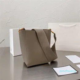 Designer- Women Fashion Bucket Bag Lychee Grain Shoulder Bags Travel Crossbody Package Elegant Composite Paket