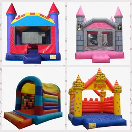 Comercial Boyard Inflável Trampoline Ar Leounce Bounce Casa Bouncy Jump Castle Ucerps Jumpoline para Criança
