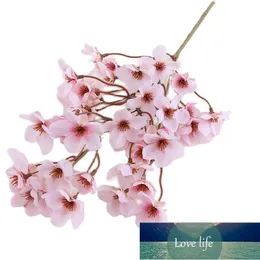 Decorative Flowers & Wreaths 2PCS Simulation Small Peach Silk Flower Artificial Decoration Branch Home Living Room Factory price expert design Quality Latest Style