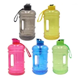 Water Bottle 2.2L Sports Fitness Kettle 180g Large Capacity Plastic Jug Container Leak Proof Tour Hiking Portable Bottles