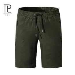 Tailor Pal Love Men Elastic Waist Shorts Plus Big Size Summer Military Short Casual Beach Boardshorts Quick Dry Jogger Men's