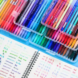 Gel Pens 12/24/36 Color Pen Monami Plus 3000 PenKorean Stationery 0.4mm Fiber Tip Art Markers Diary DIY Supplies Gift Writing Drawing