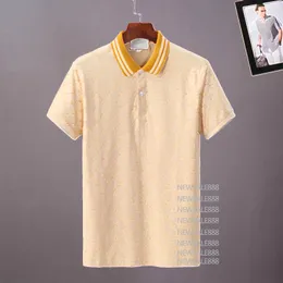 2021 Mens Stylist Polo Shirts Luxury Italy Men Clothes Short Sleeve Fashion Casual Men's Summer T Shirt Asian Size M-3XL