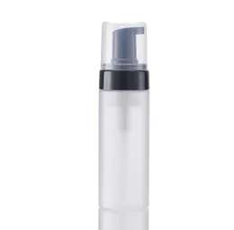 100 ml / 3,3 oz Frostade plastskum Flaskor Skum Pump Dispenser Resorstorlek Påfyllningsbar BPA Fri för skummedel Soap Face Wash SN3000