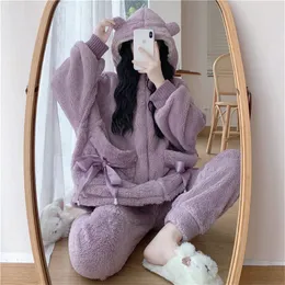 Pyjama Enfant Hiver Garçon/Fille 13-14 Ans - Ensemble Polaire Doux 2 Pièces - Haut Et Pantalon Chaud