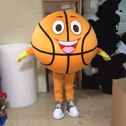 Halloween-Basketball-Maskottchen-Kostüm, hochwertiges Cartoon-Thema, Charakter, Karneval, Festival, Kostüm, Weihnachten, Erwachsene, Größe, Geburtstagsparty, Outdoor-Outfit