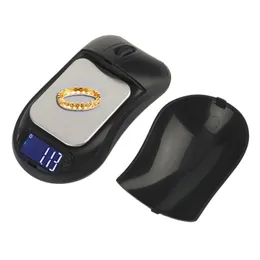 Bilancia da cucina a forma di mouse 200g 0.01g 500g 0.1g Bilancia digitale per gioielli con chiave per auto per carati Diamond Lab Gram Precision 4990 Q2