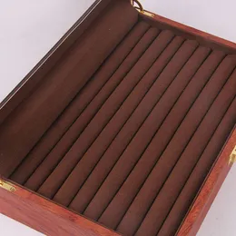 Ringbox aus Holz mit 9 Fächern, Schaufenster-Organizer, Schmuck-Sammelhalter