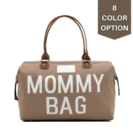 Baby Tote Bag för Mödrar Nappy Maternity Diaper Mommy Bag Storage Arrangör Byte Carriage Baby Care Travel Ryggsäck 210922