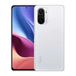 Original Xiaomi RedMi K40 5G Mobiltelefon 6GB RAM 128GB ROM SNAPDRAGON 870 OCTA Core Android 6.67 "Amoled Full Screen 48mp 4520mah Face ID Fingerprint Smart Cell Phone