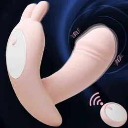 NXY Vibrators Vibradores Con 제어 Remoto Para Mujer Masajeador de Punto G Y Vagina Expoulador Cltoris Consolador Usable Conejo Masturbador 220110