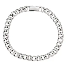 Bocai 2021 Fashion Real S925 Silver 6,5mm Hästpiska för Kvinna Trendig Personlighet Hip-hop Punk Style Man Armband