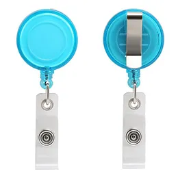 2021 Retractable Ski Pass ID Card Badge Holder Reel Pull Key Name Tag Card Holders Recoil Reels For School Office Company