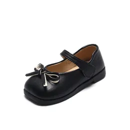 Flickor skor Mary Janes skor för baby flicka Basic barn lägenheter bow höst ny mode anti-slippery småbarn