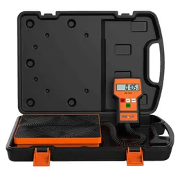 ELITECH LMC-100A Digital elektronisk kylmedelsladdning Recovery Scale med trådlös fjärrkontroll för HVAC Portable Case 220lbs / 100kgs H1229