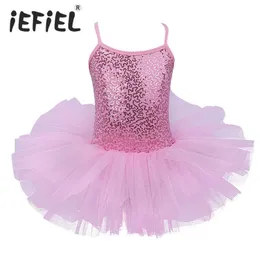 2020 nyaste julklapp fest fancy kostym cosplay tjejer ballett tutu dressTutu ballett dans leotard klänning q0716