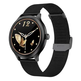 DK19 Kvinna Compact Watch Smart Sleep Monitoring Portable Waterproof Creative Girl Fashion Compatible For Android iPhone 2021 New Women Camera Control Sports Mode